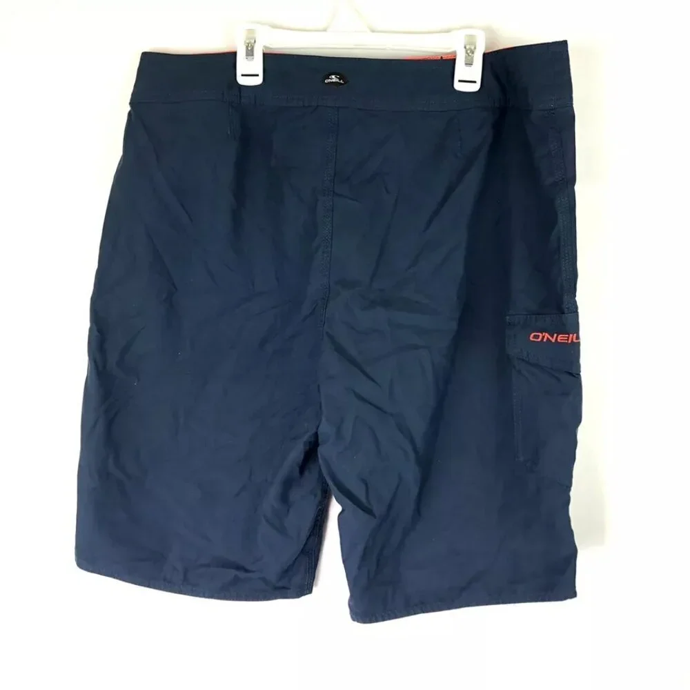 O’Neill, Men’s Santa Cruz 2.0 Blue Boardshorts, Size 33